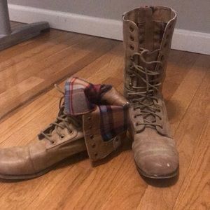 Madden girl combat boots